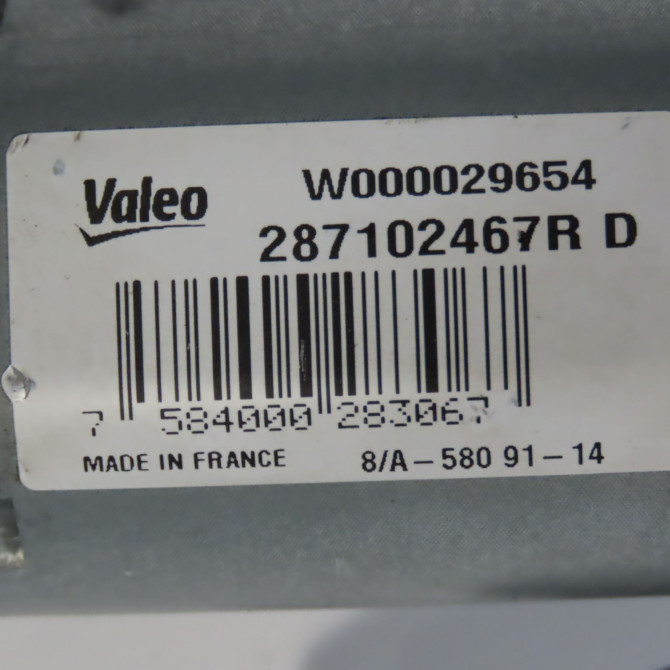 Moteur essuie-glace arrière occasion DACIA DUSTER Phase 2 09-2013->... 1.5 DCI 110ch 287102467R 4