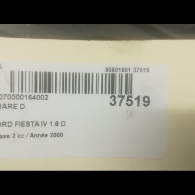 Phare droit occasion FORD FIESTA IV Phase 2 09-1999->09-2002 1.8 D 1127895 3