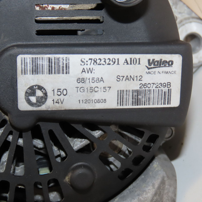 Alternateur occasion MINI MINI II phase 2 08-2010->... 12317823291 6