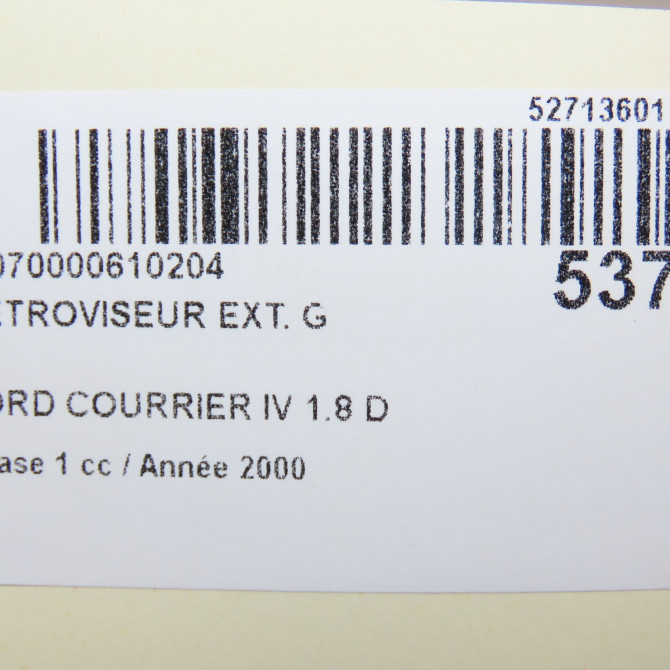 Retroviseur exterieur gauche occasion FORD COURRIER IV Phase 1 04-1995->04-1999 1.8 D 60ch 1018871 6
