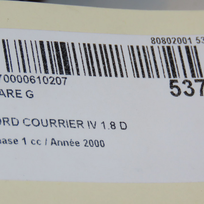 Phare gauche occasion FORD COURRIER IV Phase 1 04-1995->04-1999 1.8 D 60ch 1127897 6