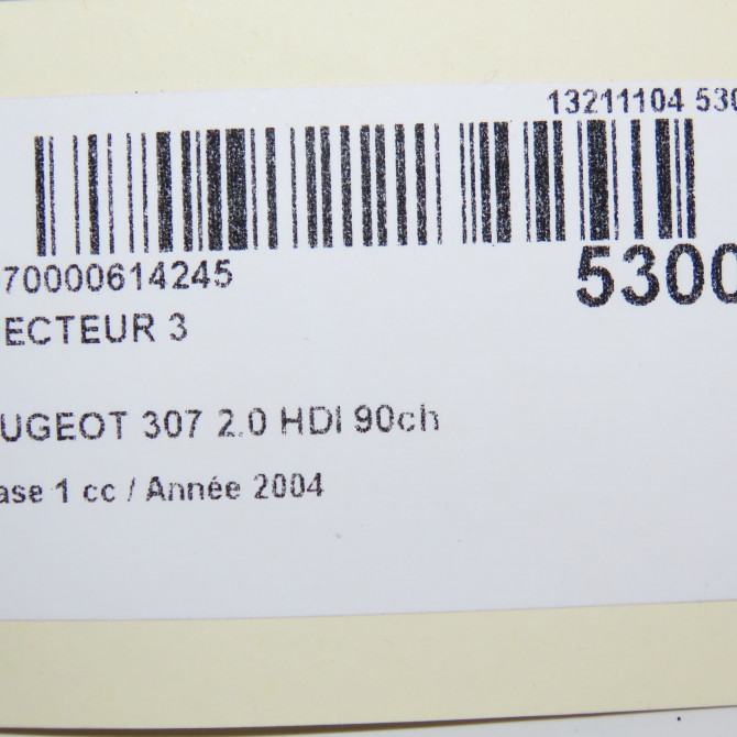 occasion PEUGEOT 307 Phase 1 04-2001->06-2005 2.0 HDI 90ch 1980H8 5