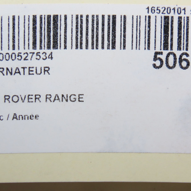 Alternateur occasion LAND ROVER RANGE ROVER EVOQUE Phase 2 06-2015->... LR028116 8