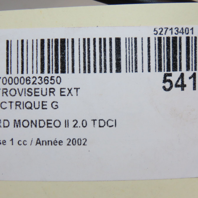 Retroviseur exterieur electrique gauche occasion FORD MONDEO II Phase 1 09-2000->06-2007 2.0 TDCI 130ch 1232187 6