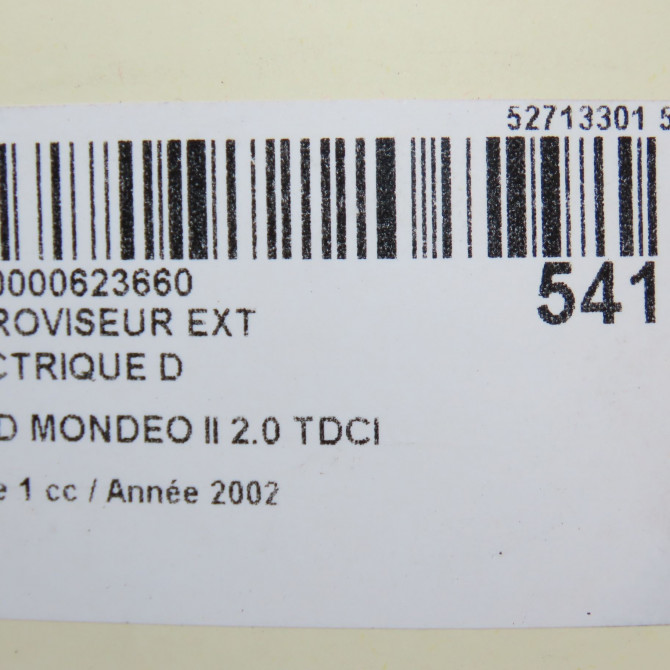 Retroviseur exterieur electrique droit occasion FORD MONDEO II Phase 1 09-2000->06-2007 2.0 TDCI 130ch 1232184 6