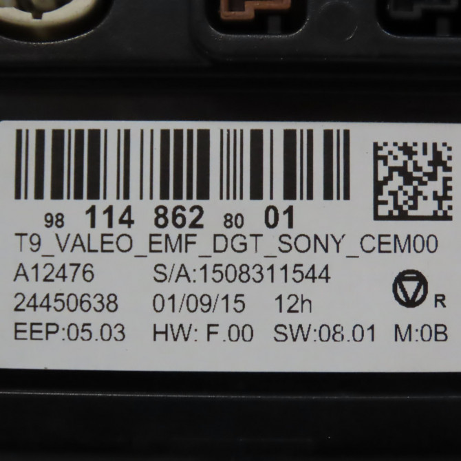 Afficheur digital occasion PEUGEOT 308 II 308 II Phase 1 2013-06-01->2017-08-31 1.2 130ch 9811486280 4