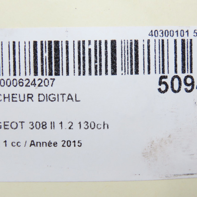 Afficheur digital occasion PEUGEOT 308 II 308 II Phase 1 2013-06-01->2017-08-31 1.2 130ch 9811486280 6