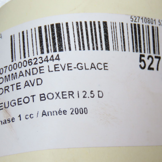 Commande lève-glace porte avant droite occasion PEUGEOT BOXER I Phase 1 07-1994->02-2002 2.5 D 5