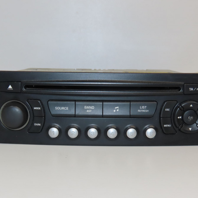 Autoradio occasion PEUGEOT 307 Phase 2 06-2005->03-2008 1.6 HDI 16v 110ch 1614201480 1