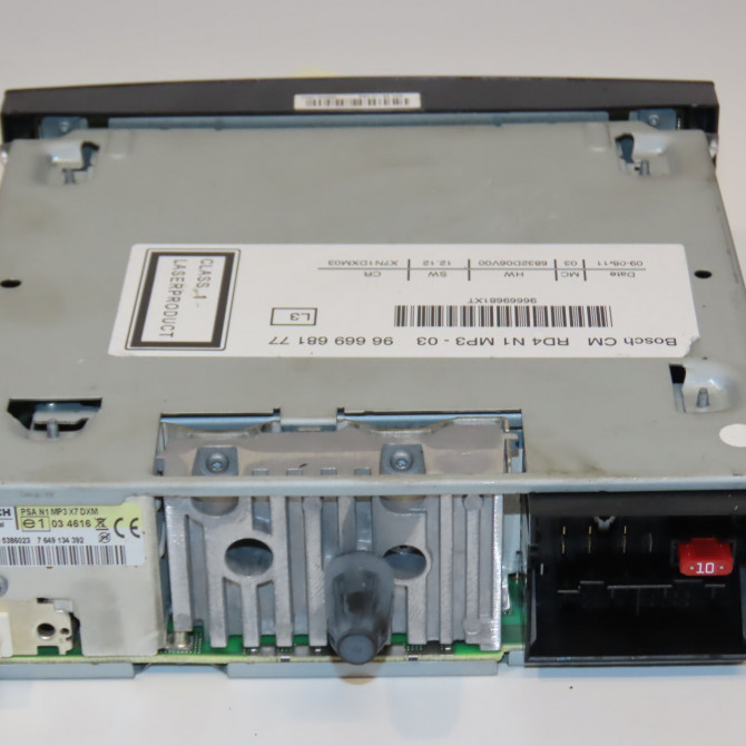 Autoradio occasion PEUGEOT PARTNER II Phase 1 05-2008->03-2012 1.6 HDI 92ch 1614201480 2