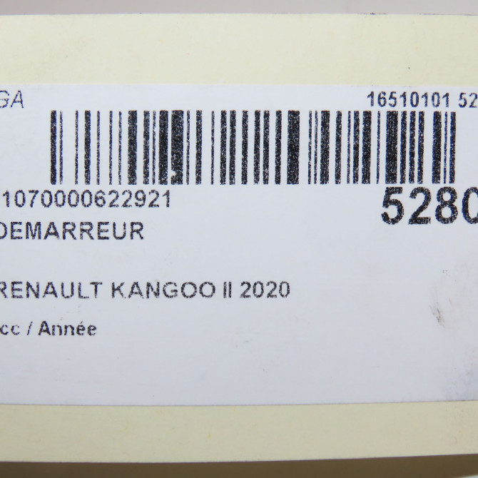 Démarreur occasion RENAULT KANGOO II 233003759R 7