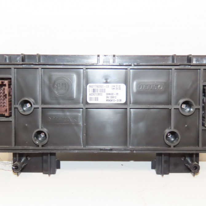 Commande de chauffage occasion PEUGEOT PARTNER II Phase 1 05-2008->03-2012 1.6 HDI 90ch 6452K9 2