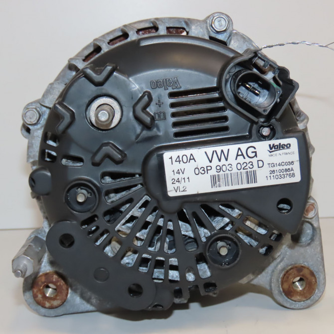 Alternateur occasion VOLKSWAGEN POLO V POLO V Phase 1 2009-09-01->2014-05-31 1.2 TDI 75ch 3P903023D 4