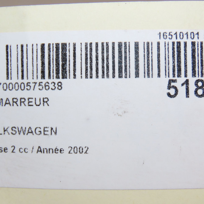 Démarreur occasion  20911024AX 7