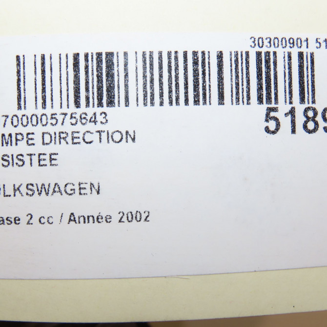 Pompe direction assistee occasion  7D0422155 5