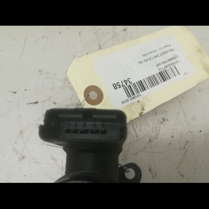 Debimetre air occasion PEUGEOT 206 Phase 1 09-1998->03-2009 1.6 HDI 16v 1610874680 3