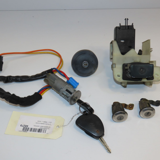 Kit serrures + antivol occasion CITROEN XSARA phase 1 BREAK 02-1998->09-2000 2.0 HDI 90ch 4162RY 1