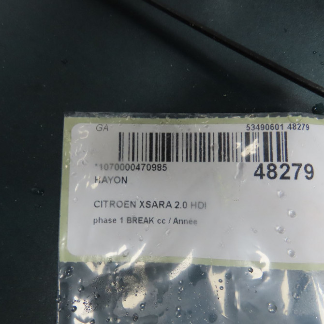 Hayon occasion CITROEN XSARA phase 1 BREAK 02-1998->09-2000 2.0 HDI 90ch 8701N4 7