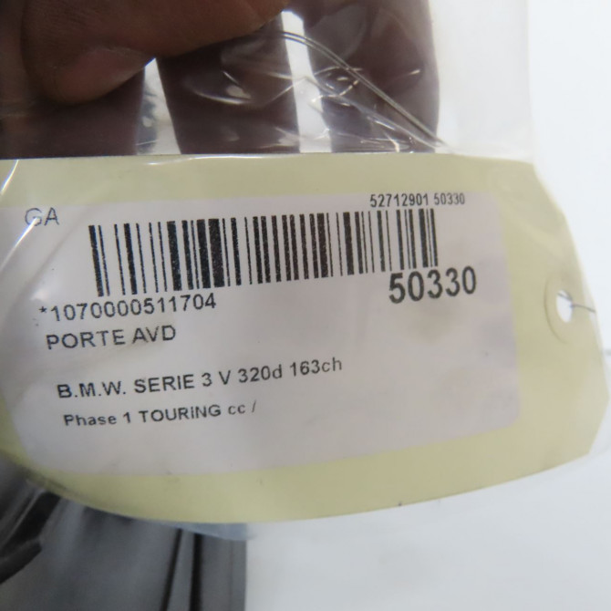 Porte avant droite occasion B.M.W. SERIE 3 V Phase 1 04-1995->04-1999 320d 163ch 41007203644 6
