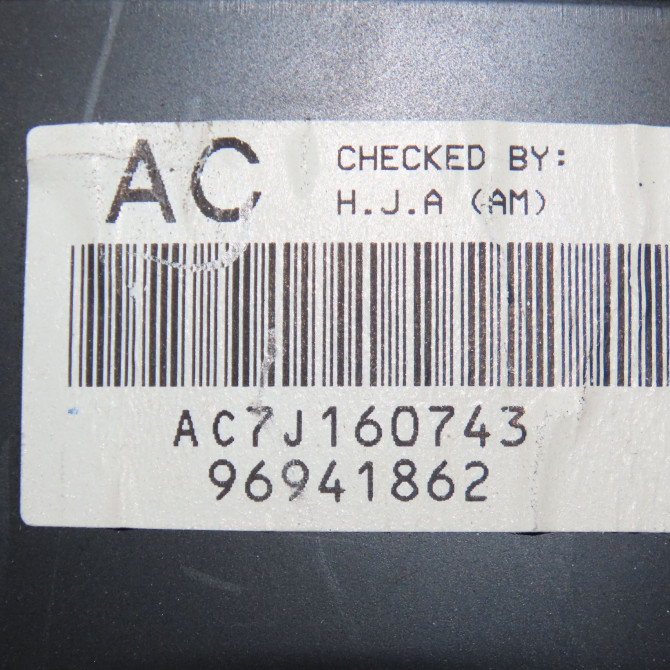 Compteur occasion CHEVROLET CAPTIVA Phase 1 04-1995->04-1999 2.0 VCDI 127ch 96941862 4