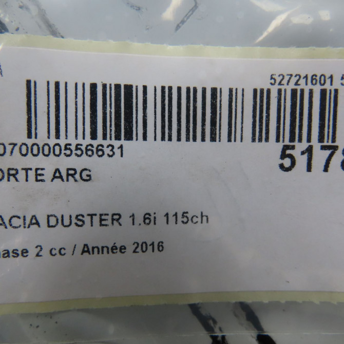 Porte arrière gauche occasion DACIA DUSTER Phase 2 09-2013->... 1.6i 115ch 821014570R 7