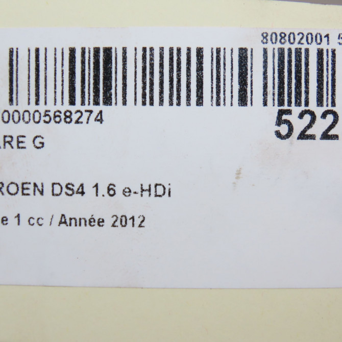 Phare gauche occasion CITROEN DS4 Phase 1 01-2011->03-2016 1.6 e-HDi 110ch 6208T5 5