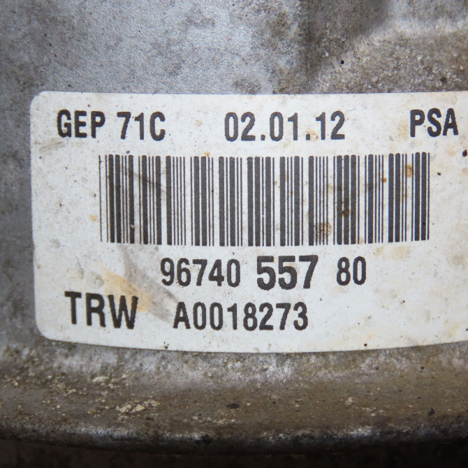 Moteur electrique de direction assistée occasion CITROEN C4 GRAND PICASSO I Phase 1 10-2006->09-2013 2.0 HDI 150ch 1607270880 4