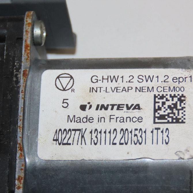 Mecanisme+moteur leve-glace avg occasion CITROEN C4 II Phase 1 10-2010->01-2015 1.6 HDI 115ch 9802531980 5