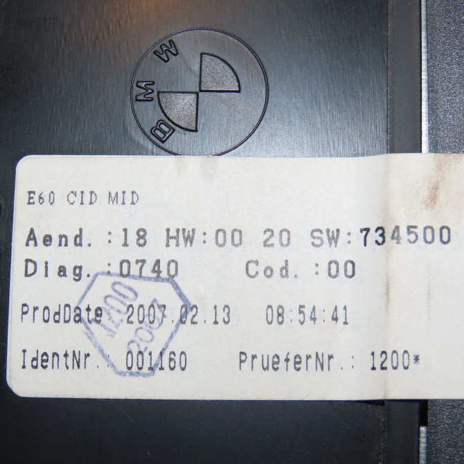 Afficheur digital occasion B.M.W. SERIE 5 V Phase 1 04-1995->04-1999 530D 5