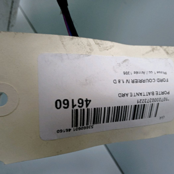 Porte battante arrière droite occasion FORD COURRIER IV Phase 1 04-1995->04-1999 1.8 D 60ch 1021969 3