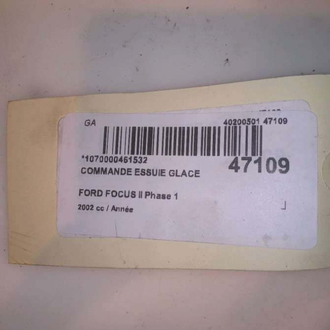 Commande essuie glace occasion FORD FOCUS II Phase 1 09-2004->12-2007 1097541 4
