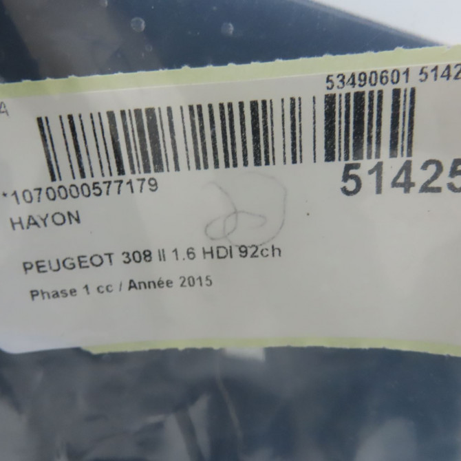 Hayon occasion PEUGEOT 308 II 308 II Phase 1 2013-06-01->2017-08-31 1.6 HDI 92ch 1610669880 5