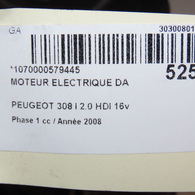 Moteur electrique de direction assistée occasion PEUGEOT 308 I Phase 1 09-2007->03-2011 2.0 HDI 16v 136ch 400854 6