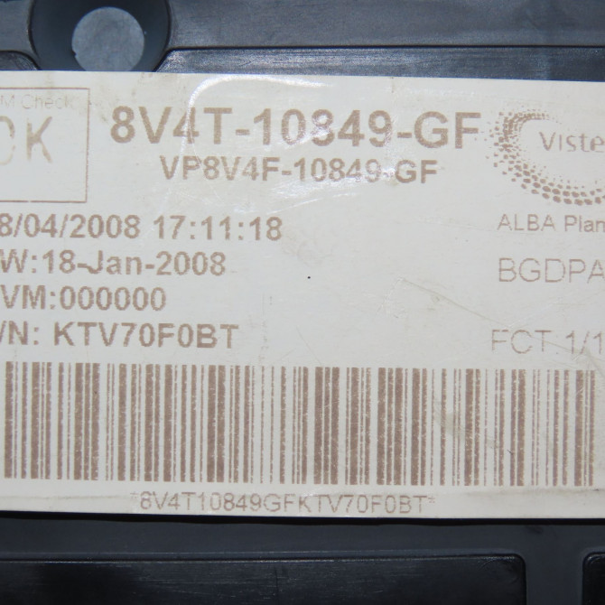 Compteur occasion FORD CMAX I Phase 2 03-2007->09-2010 1.8 TDCI 8v 115ch 1673175 4