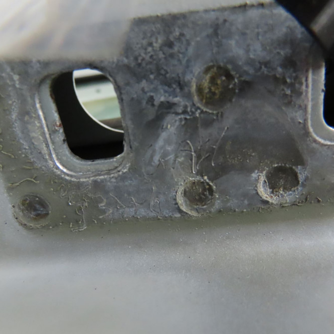 Porte battante arrière gauche occasion FORD COURRIER IV Phase 1 04-1995->04-1999 1.8 D 60ch 1021974 4