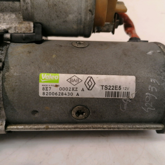 Démarreur occasion RENAULT MEGANE II Phase 2 01-2006->06-2009 2.0 DCI 150ch 8200628430 5