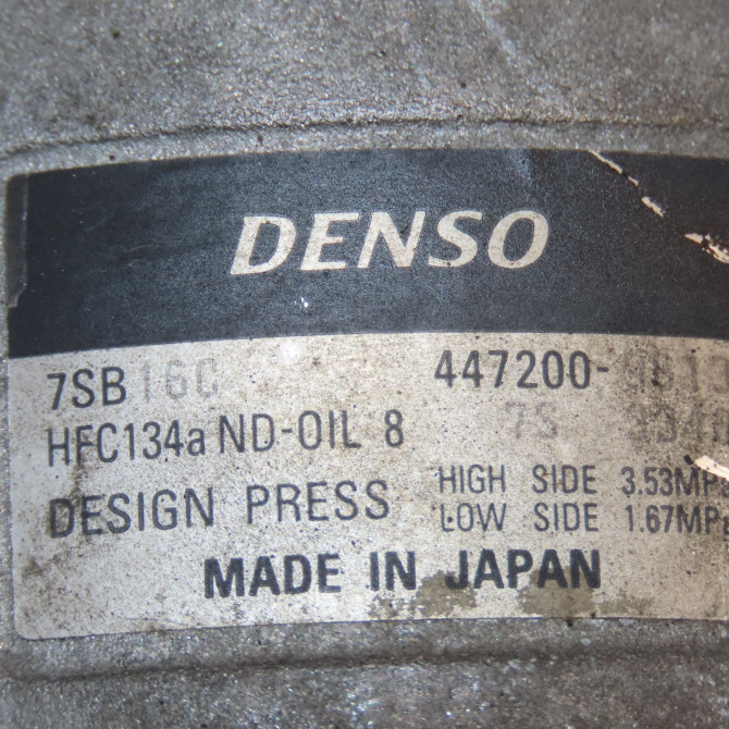 Compresseur air conditionne occasion PORSCHE 146 Phase 1 04-1995->04-1999 3.4i 301ch 99612601152 4