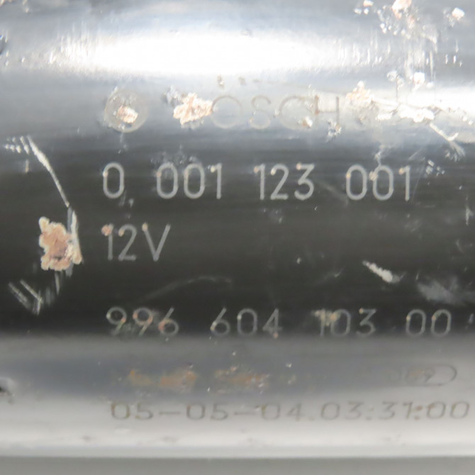 Démarreur occasion PORSCHE 911 Phase 1 07-2004->07-2008 3.8i 355ch 99660410302 5