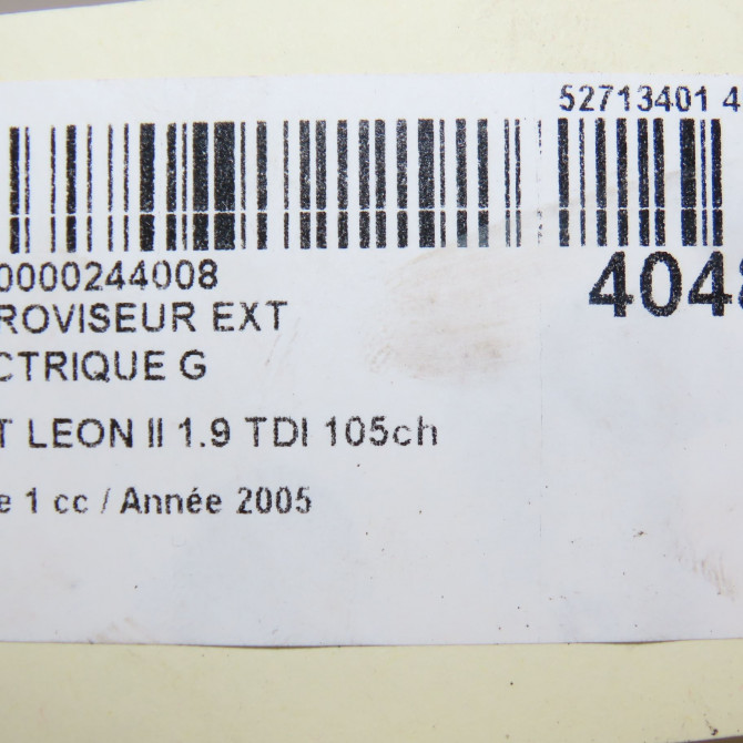 Retroviseur exterieur electrique gauche occasion SEAT LEON II Phase 1 09-2005->05-2009 1.9 TDI 105ch 1P1857507A9B9 6