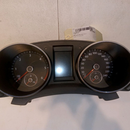 Compteur occasion VOLKSWAGEN GOLF VI Phase 1 10-2008->04-2013 2.0 TDI 110ch 5K0920870E