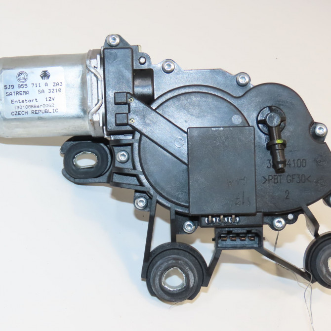 Moteur essuie-glace arrière occasion SKODA FABIA II Phase 2 03-2010->12-2014 1.2 TSI 85ch 5J9955711B 2