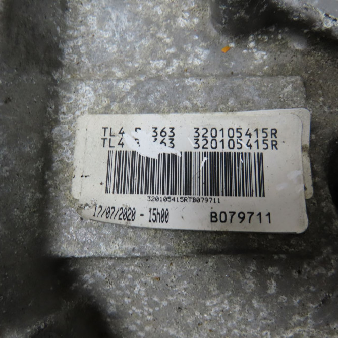 Boîte à vitesse mecanique occasion RENAULT KANGOO II 320101869R 5