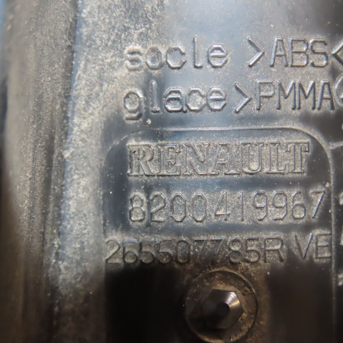 Feu arrière intérieur droit occasion RENAULT KANGOO II Phase 1 01-2008->03-2013 1.5 DCI 85ch 3