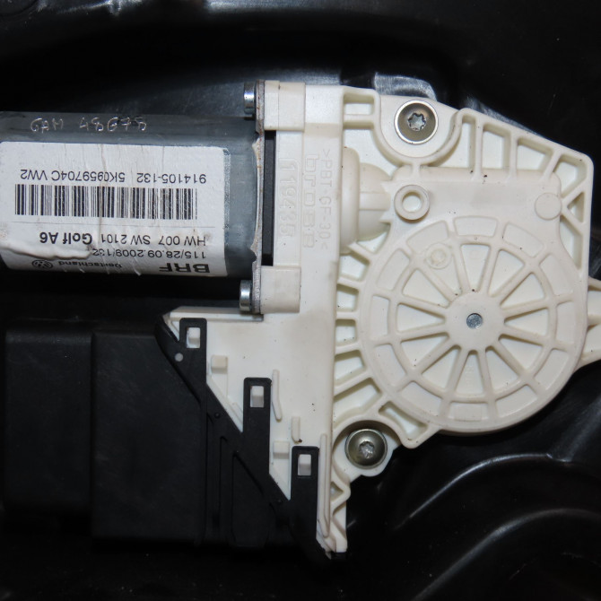 Mecanisme+moteur leve-glace ard occasion VOLKSWAGEN GOLF VI Phase 1 10-2008->04-2013 2.0 TDI 110ch 5K4839462 3