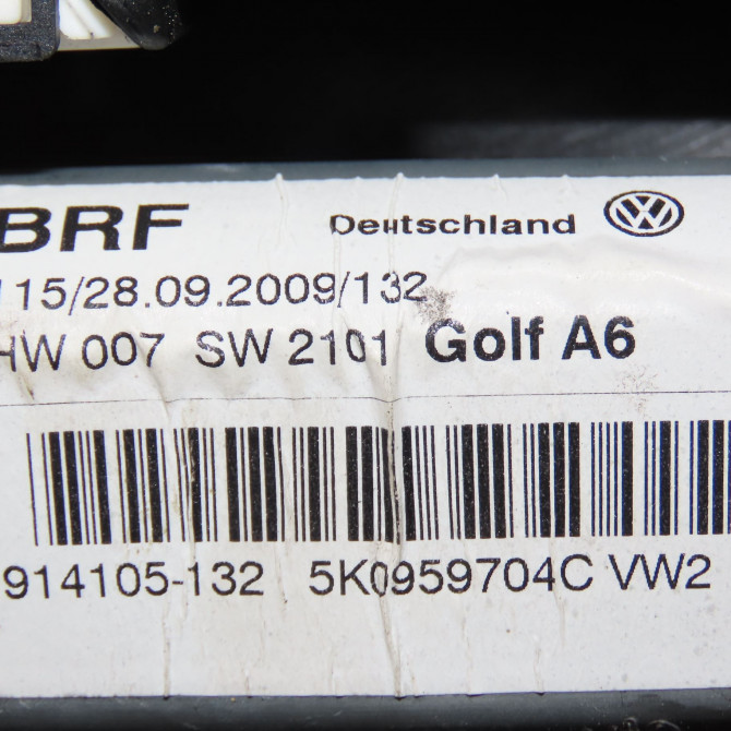 Mecanisme+moteur leve-glace ard occasion VOLKSWAGEN GOLF VI Phase 1 10-2008->04-2013 2.0 TDI 110ch 5K4839462 5