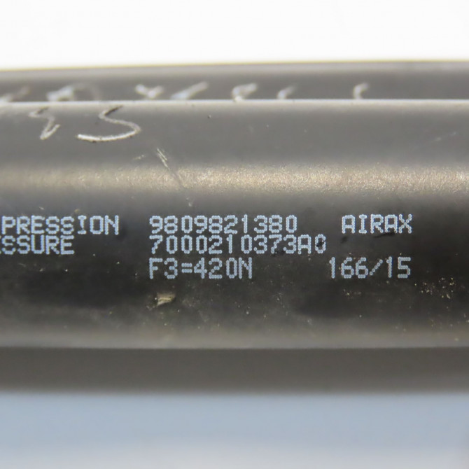 Verin droit hayon occasion DS DS3 Phase 2 06-2014->... 9809821380 2