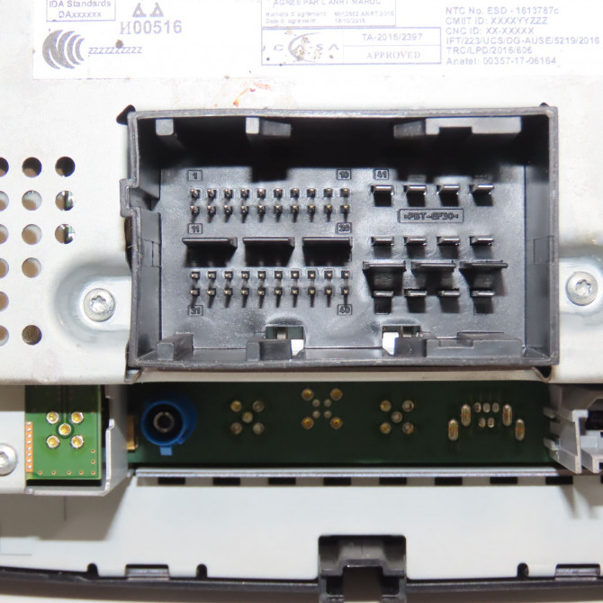 Autoradio occasion FIAT 500 II phase 2 04-2014->... 1.2i 69ch 735694398 3