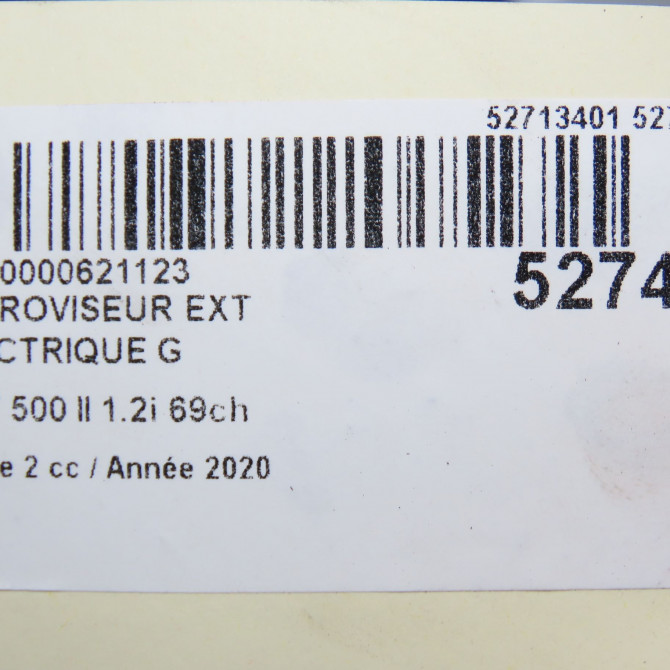 Retroviseur exterieur electrique gauche occasion FIAT 500 II phase 2 04-2014->... 1.2i 69ch 735655741 5