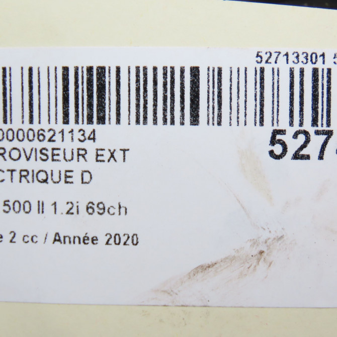 Retroviseur exterieur electrique droit occasion FIAT 500 II phase 2 04-2014->... 1.2i 69ch 735655731 6