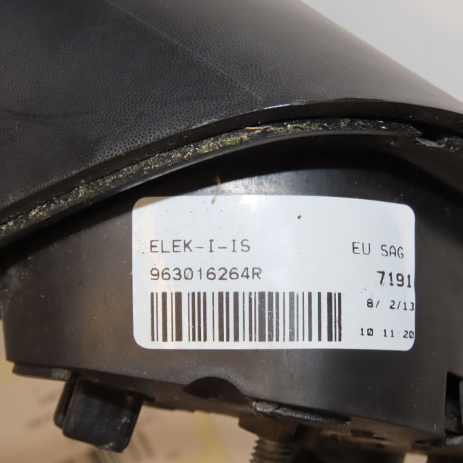 Retroviseur exterieur electrique droit occasion RENAULT CLIO IV Phase 1 07-2012->... 1.5 DCI 75ch 963016226R 5